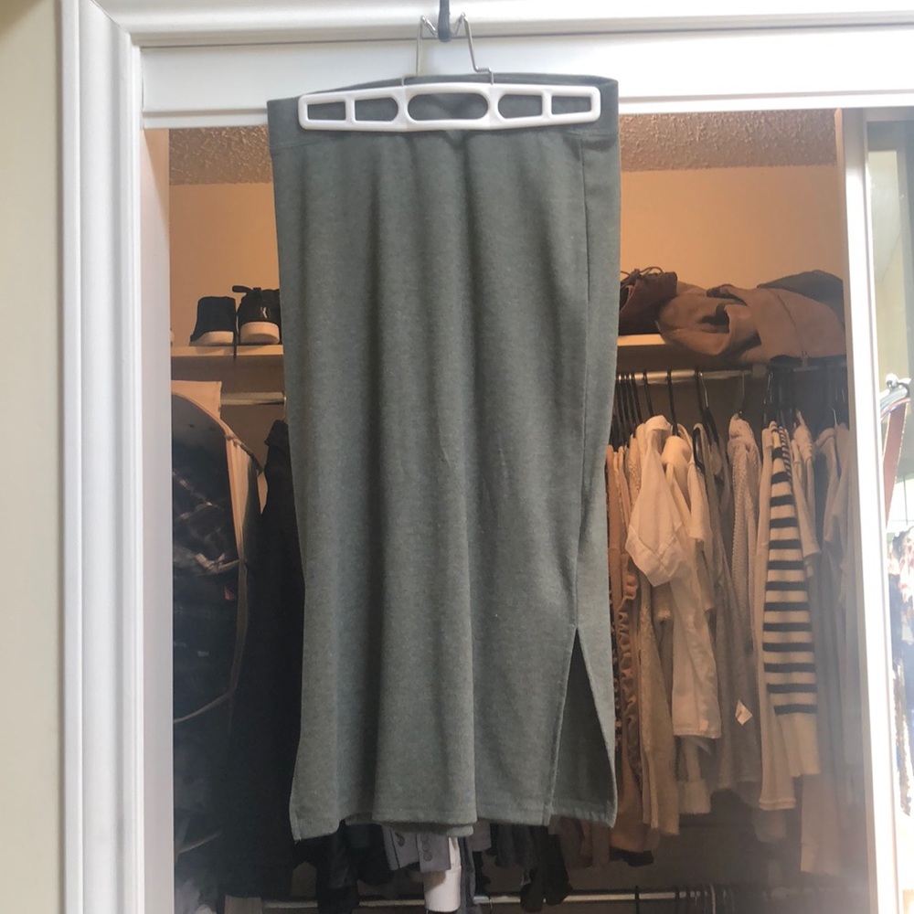 Anthropologie Knit MIDI Skirt